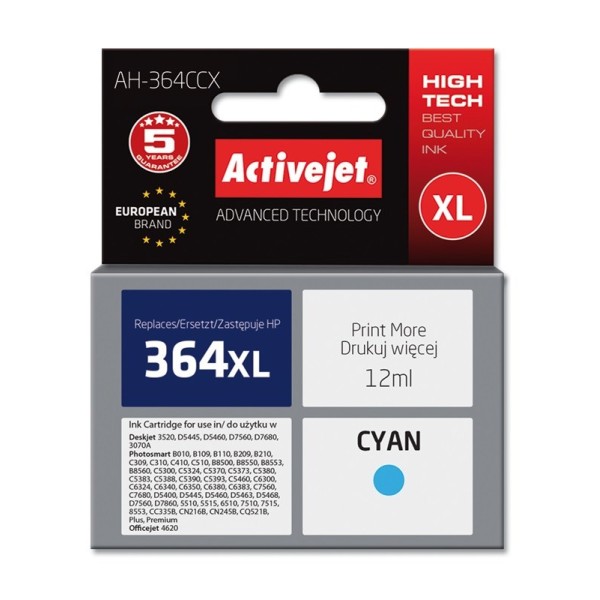 Activejet AH-364CCX Ink Cartridge (replacement for ...