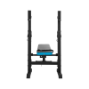 REBEL ACTIVE Adjustable straight training bench with stands