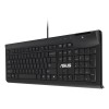 KEYBOARD KU100 BLACK/EST 90XB05E0-BKB050 ASUS