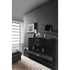 Cama living room sideboard UNI NIGHT black/black gloss