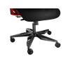 Genesis Ergonomic Chair Astat 700 Base material Aluminum; Castors material: Nylon with CareGlide coating | 700 | Black/Red