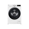 LG | Washing machine | F2WR508SWW | Energy efficiency class A-10% | Front loading | Washing capacity 8 kg | 1200 RPM | Depth 47.5 cm | Width 60 cm | Display | LED | Steam function | Direct drive | White
