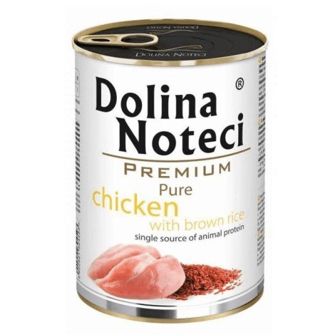 Dolina Noteci Premium Pure rich in chicken with rice - wet dog food - 400g