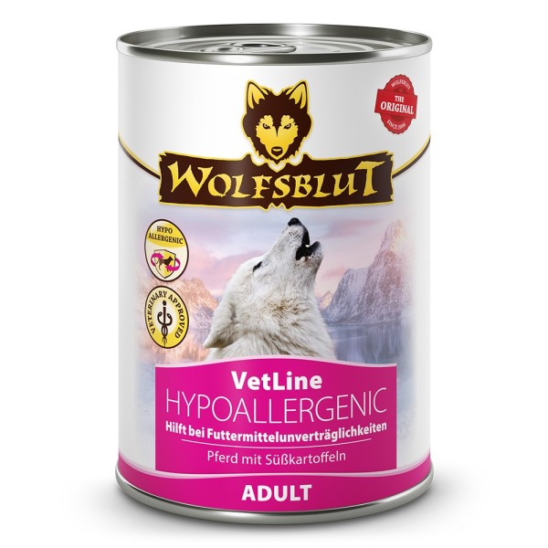 Wolfsblut VetLine Hypoallergenic Horse Adult 395 ...