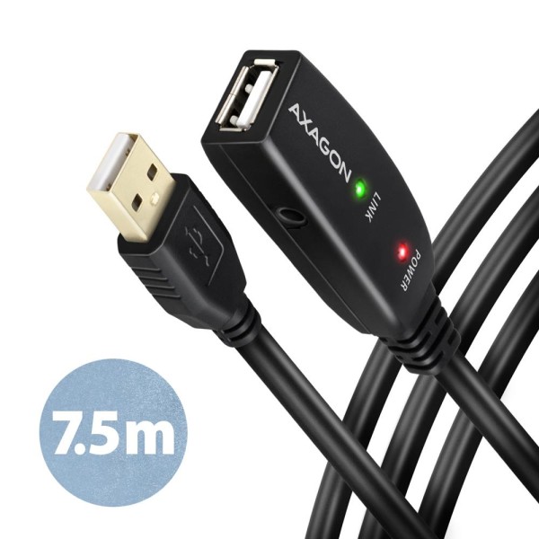 AXAGON ADR-207 USB repeater cable 7.5 ...