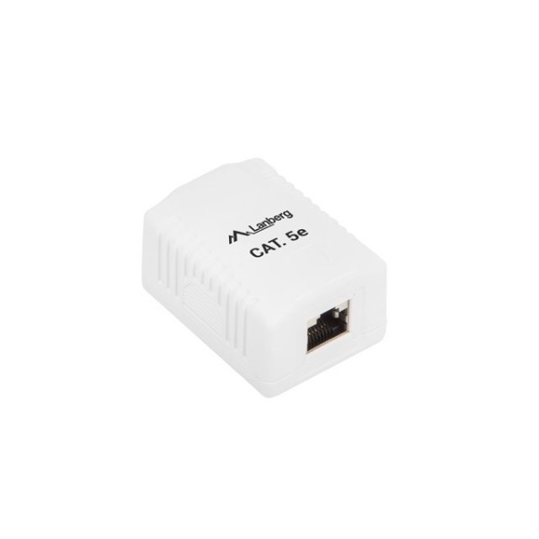 Lanberg OS5-0001-W outlet box RJ-45 White