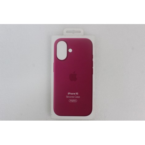 SALE OUT. Apple iPhone 16 Silicone Case with MagSafe - Fuchsia | Apple Case with MagSafe | Apple | iPhone 16 | Silicone | Fuchsia | UNPACKED
