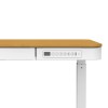 Tuckano Electric height adjustable desk ET119W-C white/oak