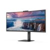 LCD Monitor|AOC|CU34V5CW/BK|34