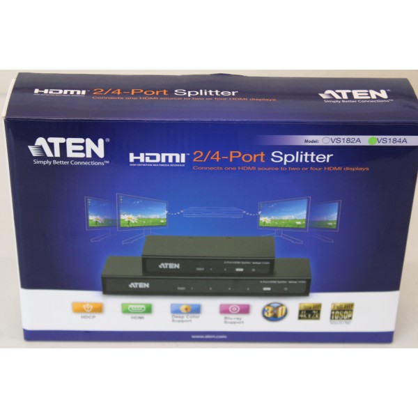 SALE OUT. Aten VS184A 4-Port 4K ...