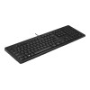 HP 125 G2 USB Wired Keyboard (EU)