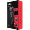 Braun | Shaver | 51-R1200s | Operating time (max) 50 min | Wet & Dry | Black/Red