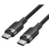 CABLE USB-C TO USB-C/2M BLACK TRDBH VENTION
