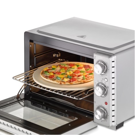 Caso | Compact oven | TO 26 SilverStyle | Easy Clean | Compact | 1500 W | Silver