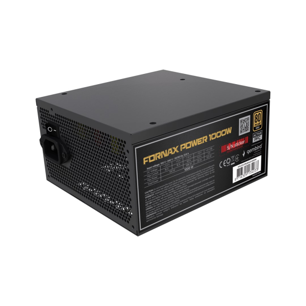 Gembird CCC-PSUGOLD-1000W Power supply unit Fornax ...