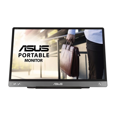 ASUS MB14AC computer monitor 35.6 cm (14") 1920 x 1080 pixels Full HD Grey