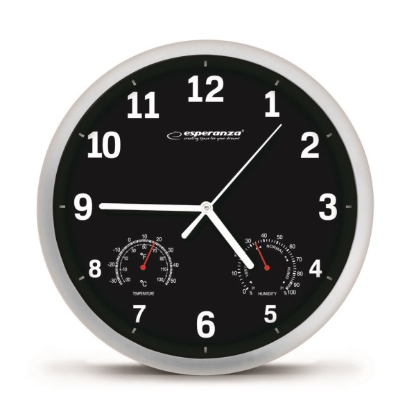 Esperanza EHC016K Mechanical wall clock Round ...