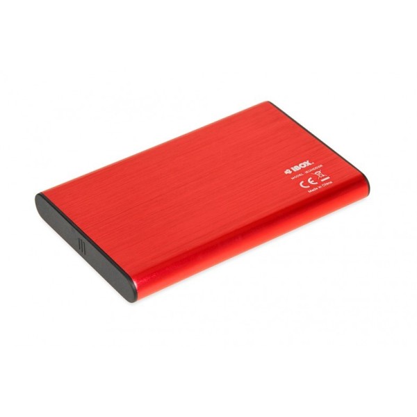 iBox HD-05 HDD/SSD enclosure Red 2.5"