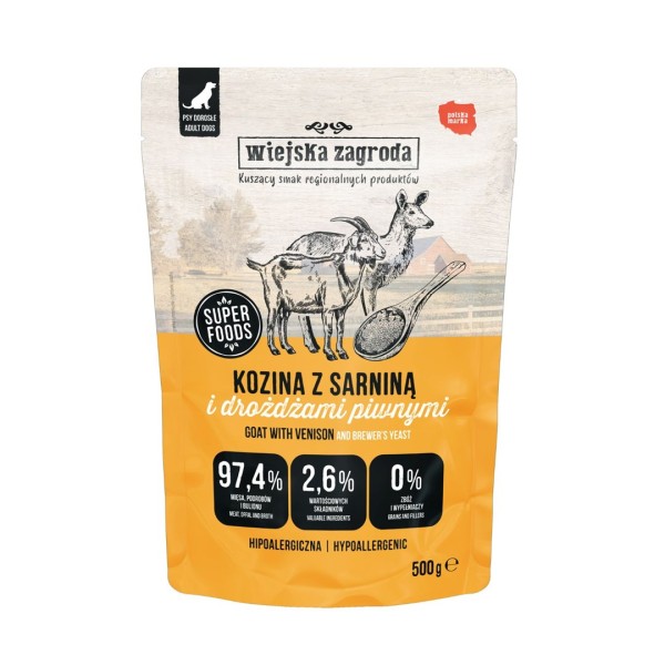 WIEJSKA ZAGRODA Goat and venison - ...