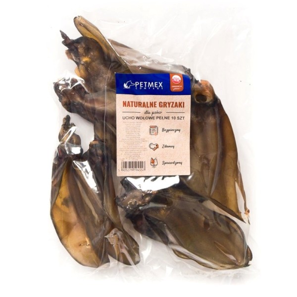 PETMEX dog chew full beef ear ...