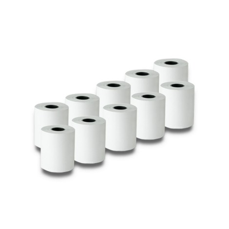 Qoltec 51900 Thermal roll 57 x 27 | 55g / m2 | 10 pcs. | BPA free