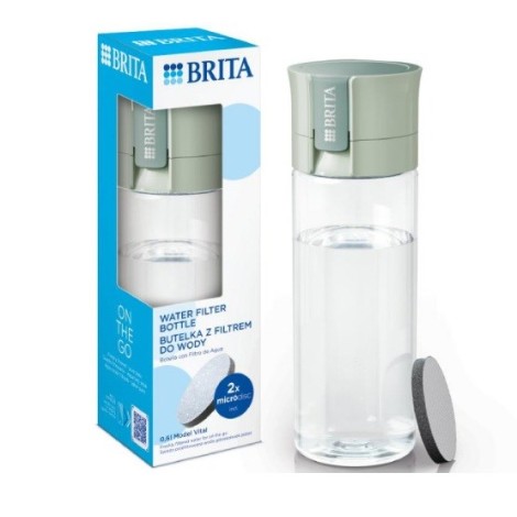 Brita Vital Filtering bottle 0.6 l Pastel green