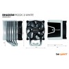 be quiet! Shadow Rock 3 White Processor Cooler 12 cm 1 pc(s)