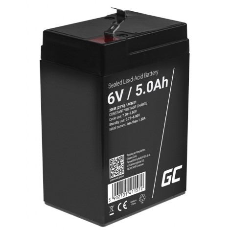 Green Cell AGM11 UPS battery Sealed Lead Acid (VRLA) 6 V 5 Ah