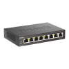 D-Link | 8-Port Gigabit PoE Switch (4xPoE) | DGS-1008P | Unmanaged | Desktop | Power supply type External