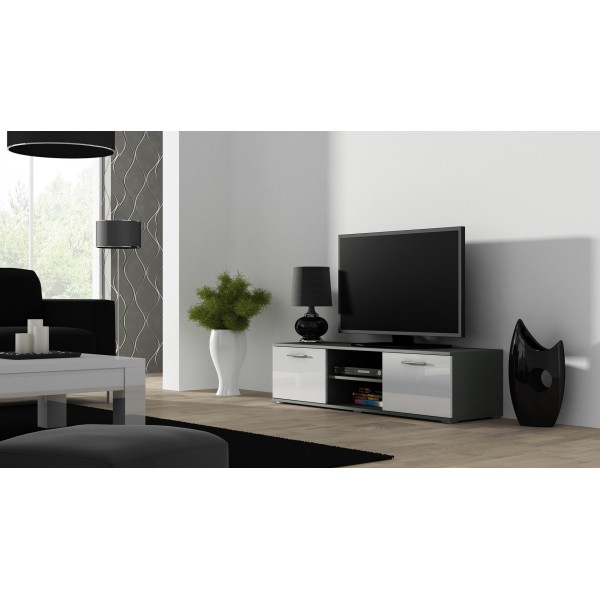 Cama TV stand SOHO 140 grey/white ...