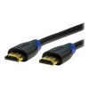 Logilink | Cable HDMI High Speed with Ethernet | Black | HDMI Type A Male | HDMI Type A Male | HDMI to HDMI | 5 m