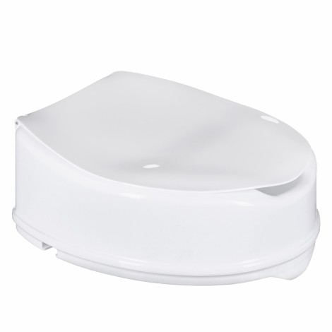 Toilet seat elevation cap with flap 15cm