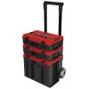 Einhell | E-Case Tower Tool Box Set with Wheels, 3 pcs | 4540015