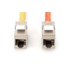 Digitus | CAT 6A Keystone Module, Shielded, Tool-free Mounting Connection | DN-93615