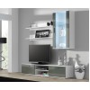 Cama TV stand SOHO 180 white/grey gloss