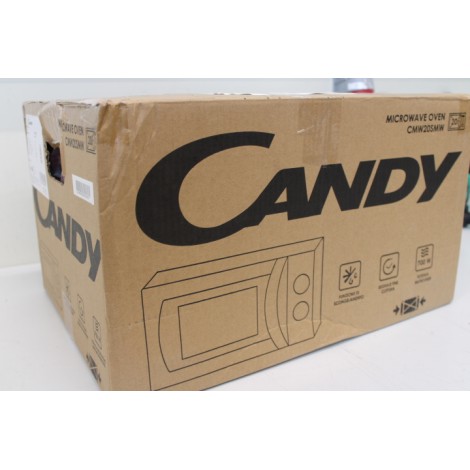 SALE OUT. | Candy | Microwave Oven | CMW20SMW | Free standing | 700 W | White | DAMAGED PACKAGING, UNEVEN SPACING BETWEEN CORPUS AND DOORS | Candy | Microwave Oven | CMW20SMW | Free standing | 700 W | White | DAMAGED PACKAGING, UNEVEN SPACING BETWEEN CORP