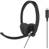 Koss | USB Communication Headsets | CS300 | Wired | On-Ear | Microphone | Noise canceling | Black