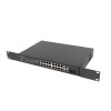 Lanberg Switch rack 19" POE+ 16x 100MB /2X COMBO  GIGABIT ETHERNET 250W