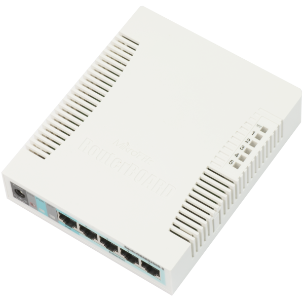 Switch|MIKROTIK|CSS106-5G-1S|Desktop/pedestal|5x10Base-T / 100Base-TX / 1000Base-T|1xSFP|CSS106-5G-1S