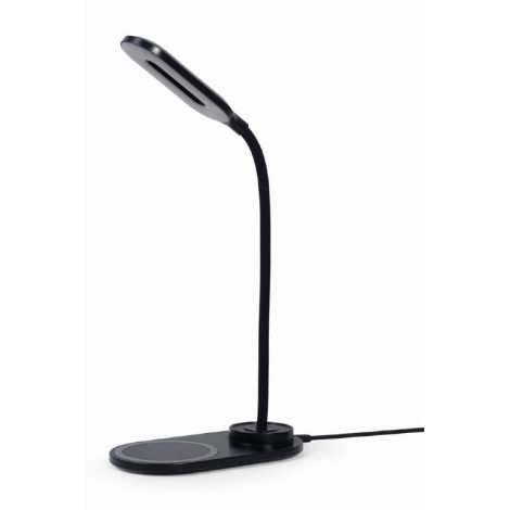 MOBILE CHARGER WRL DESK LAMP/BLACK TA-WPC10-LED-01 GEMBIRD