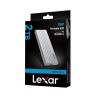 External SSD|LEXAR|E6P|1TB|USB 3.2|Write speed 1000 MBytes/sec|Read speed 1050 MBytes/sec|LPAE06N001T-RNBNG