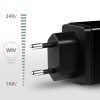 AXAGON ACU-DS16 Wall Charger, 2x 5V-2.2A + 1A, 16W, Black