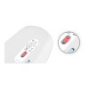 Natec | Mouse | Harrier 2 | Wireless | Bluetooth | White/Blue