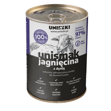 UNISZKI Unismak Jagnięcina 400g