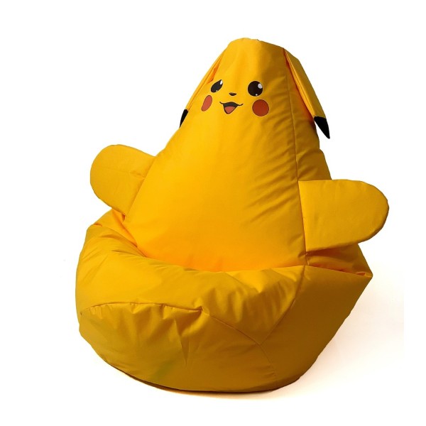 Pikachu yellow Sako bag pouffe L ...