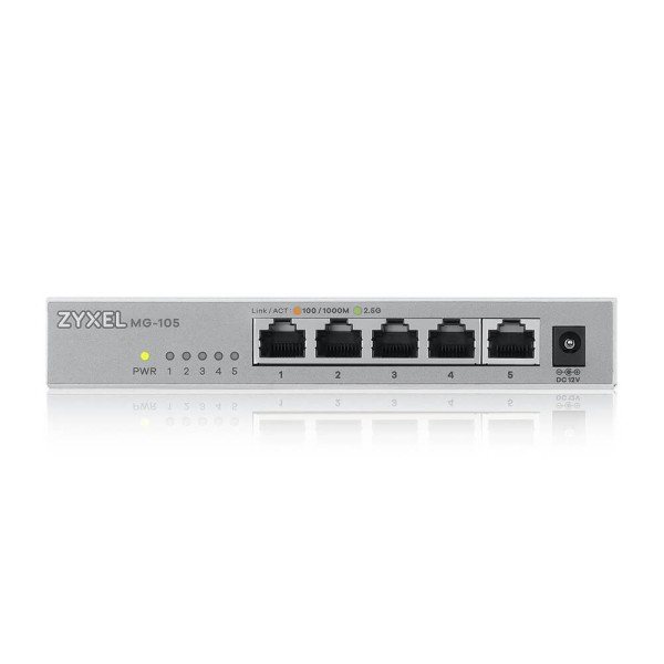 Zyxel MG-105 Unmanaged 2.5G Ethernet (100/1000/2500) ...