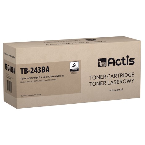 Actis TB-243BA toner (replacement for Brother TN-243BK; Standard; 1000 pages; black)