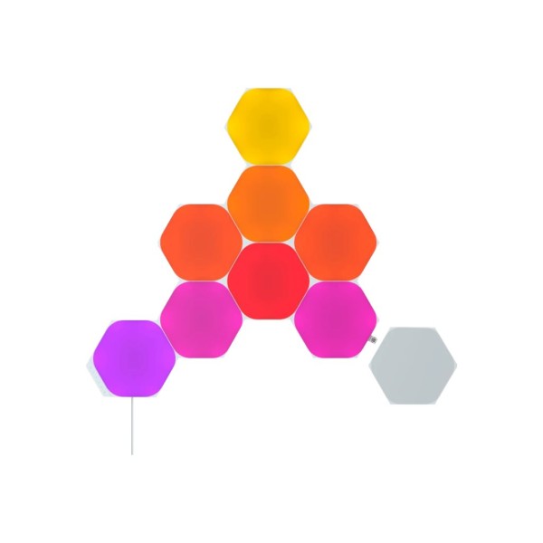 Nanoleaf|Shapes Black Hexagons Starter Kit (9 ...