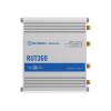 Teltonika Industrial Cellular Router RUT360 LTE CAT6 	1 x LAN ports, 10/100 Mbps, compliance with IEEE 802.3, IEEE 802.3u standards, supports auto MDI/MDIX crossover Mbit/s Ethernet LAN (RJ-45) ports 2 x RJ45 ports, 10/100 Mbps Mesh Support No MU-MiMO Yes