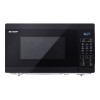 Sharp | Microwave Oven with Grill | YC-MG02E-B | Free standing | 800 W | Grill | Black